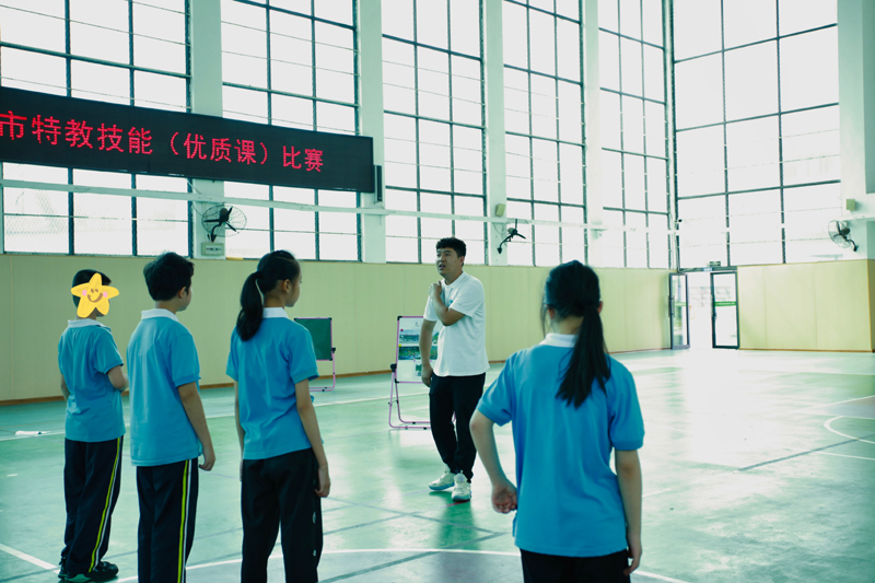 特教教师组10号选手优质课参赛现场4.jpg ""